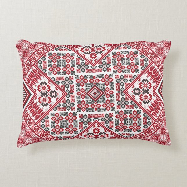 Palestinian Embroidery pattern 2  Accent Pillow (Front)