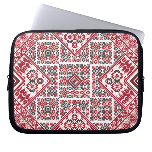 Palestinian Embroidery pattern 2  Laptop Sleeve (Front)