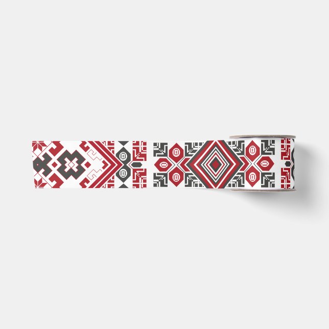 Palestinian Embroidery pattern 2  Satin Ribbon (Front)