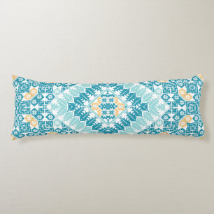 Palestinian Embroidery pattern Printed Design Body Pillow