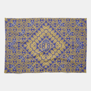 Palestinian Embroidery pattern Printed Design Kitchen Towel