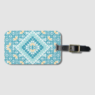 Palestinian Embroidery pattern Printed Design Luggage Tag