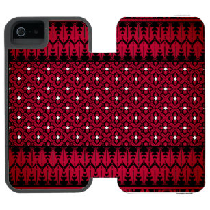 Palestinian Embroidery Tatreez printed design  Incipio Watson™ iPhone 5 Wallet Case