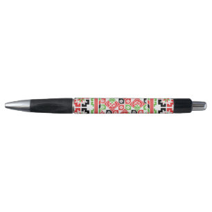 Palestinian Embroidery Tatreez printed design  Pen
