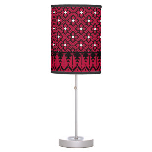 Palestinian Embroidery Tatreez printed Design Table Lamp