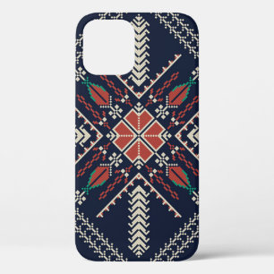 Palestinian Embroidery: Traditional Pattern Design iPhone 12 Case