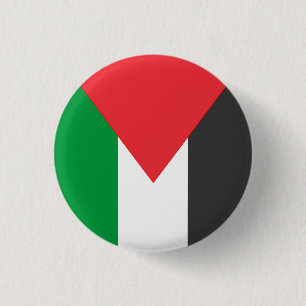 Palestinian flag Free Palestine customized 1 Inch Round Button