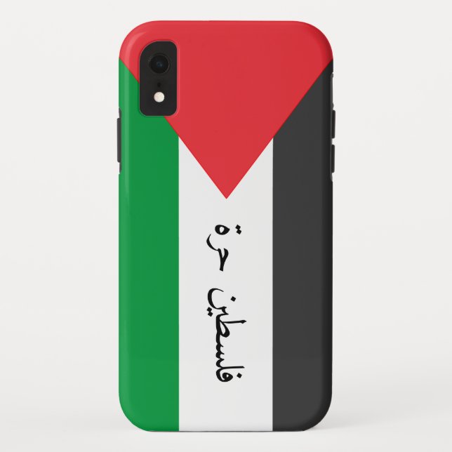 Palestinian flag Free Palestine customized Case-Mate iPhone Case (Back)