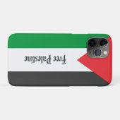 Palestinian flag Free Palestine customized Case-Mate iPhone Case (Back (Horizontal))