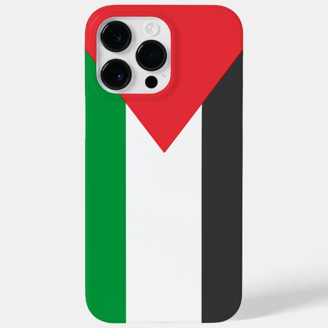 Palestinian flag Free Palestine customized  Case-Mate iPhone Case (Back)