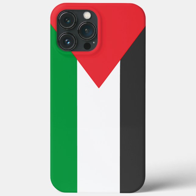 Palestinian flag Free Palestine customized Case-Mate iPhone Case (Back)
