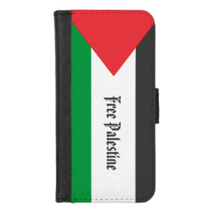 Palestinian flag Free Palestine customized  iPhone 8/7 Wallet Case