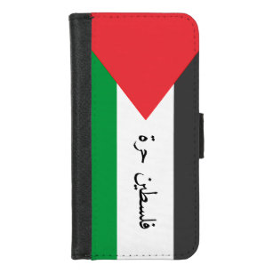 Palestinian flag Free Palestine customized iPhone 8/7 Wallet Case