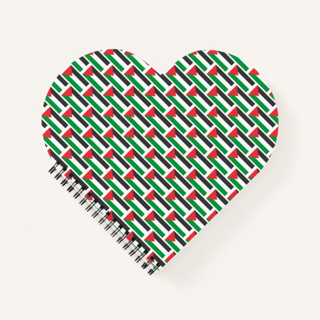 Palestinian flag Free Palestine customized Notebook (Front)