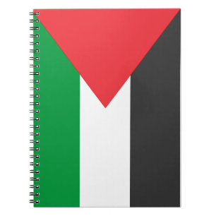 Palestinian flag Free Palestine customized Notebook