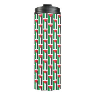 Palestinian flag Free Palestine customized Thermal Tumbler