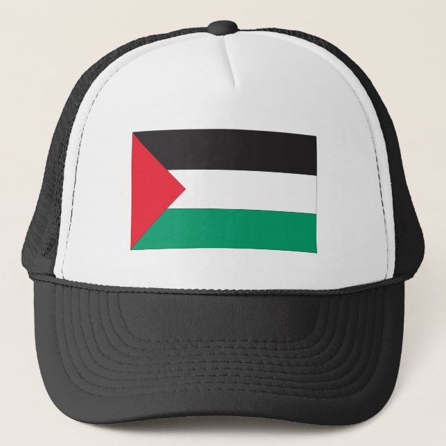 Palestinian Flag Trucker Hat (Front)