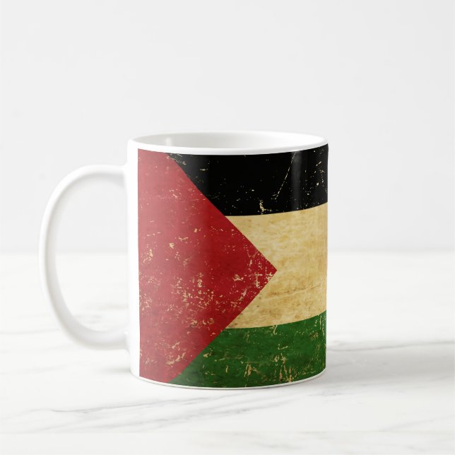 Palestinian Flag Vintage Mug (Left)