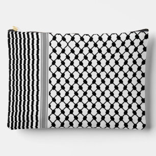 Palestinian Hatta Keffiyeh Kufiya Folk (2 Pattern) Accessory Pouch