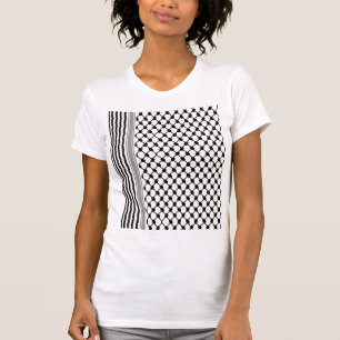 Palestinian Hatta Keffiyeh Kufiya Folk (2 Pattern) T-Shirt