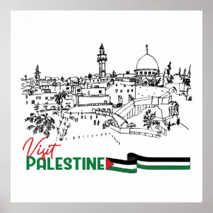 Palestinian Heritage and Hope Poster