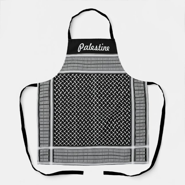 Palestinian Keffiyeh Apron (Front)