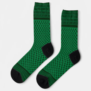 Palestinian keffiyeh Palestine map Pattern Socks