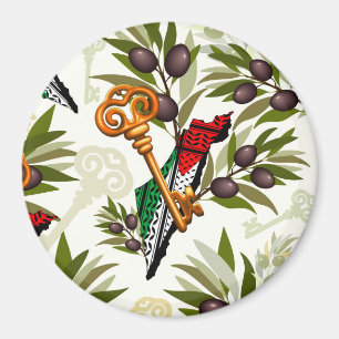 Palestinian Key Symbol of the Right of Return Magnet