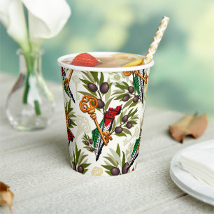 Palestinian Key Symbol of the Right of Return Paper Cups