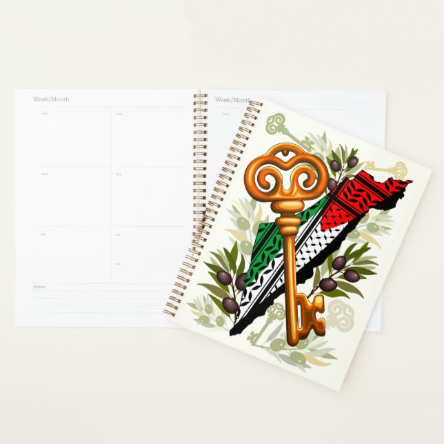 Palestinian Key Symbol of the Right of Return Planner (Display)