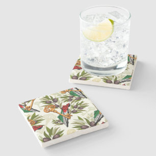 Palestinian Key Symbol of the Right of Return Stone Coaster