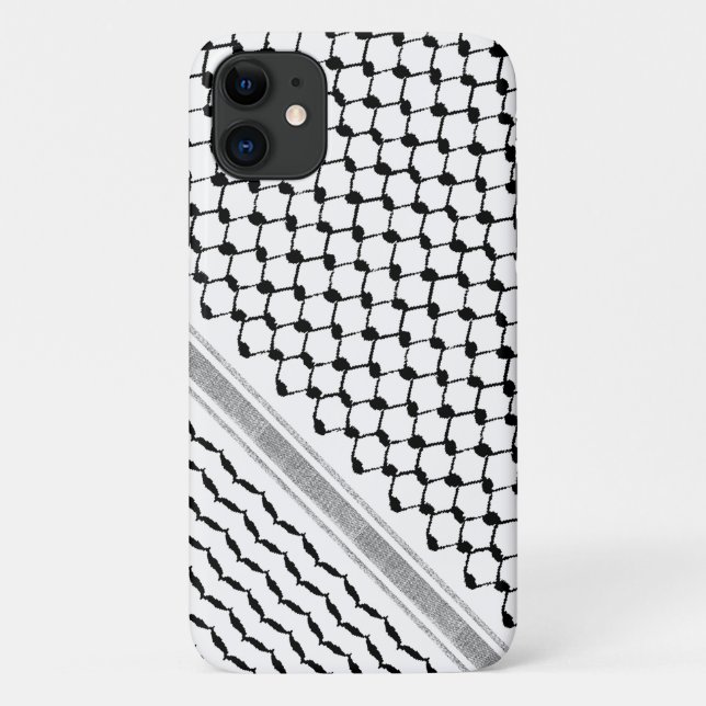 Palestinian Kufiya Custom Designed Case-Mate iPhone Case (Back)