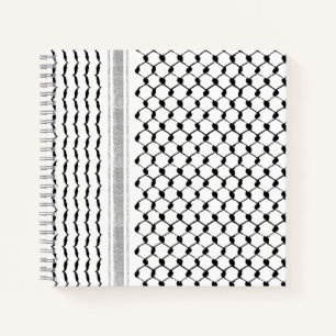 Palestinian Kufiya Custom Designed Notebook