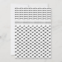 Palestinian Kufiya Custom Designed