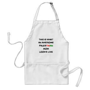palestinian mom, awesome standard apron