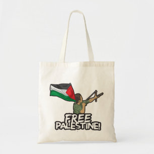 Palestinian Resister kid-flag Palestinians freedom Tote Bag