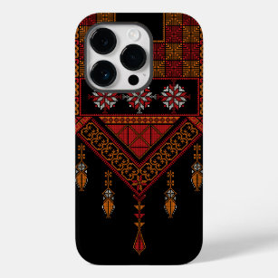 Palestinian Tatreez  Embroidery   palestine Art Case-Mate iPhone 14 Pro Case