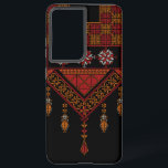 Palestinian Tatreez  Embroidery | palestine Art Samsung Galaxy Case<br><div class="desc">This is a Palestinian Embroidery Pattern tatreez Traditional palestine clothes 1948 red and yellow Pattern art design For Palestinians, Palestine lovers Pro-Palestinian, or, everyone who supports freedom and justice and fights injustice. To all supporters of the just Palestinian cause. Rise and support the liberation of Palestine and Gaza and the...</div>