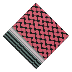 Palestinian watermelon Hatta Keffiyeh Kufiya Folk Graduation Cap Topper