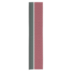 Palestinian watermelon Hatta Keffiyeh Kufiya Folk Short Table Runner