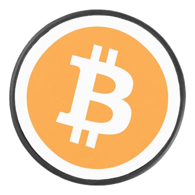 Palet de hockey Bitcoin (Devant)