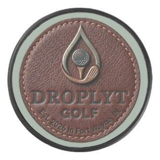 Palet de logo Droplyt Golf Rustic