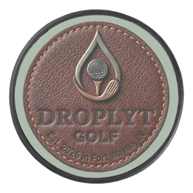 Palet de logo Droplyt Golf Rustic (Devant)