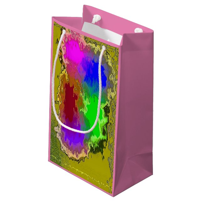 "Palette Artiste" Petit Sac Cadeau Glosseux (Dos Angle)