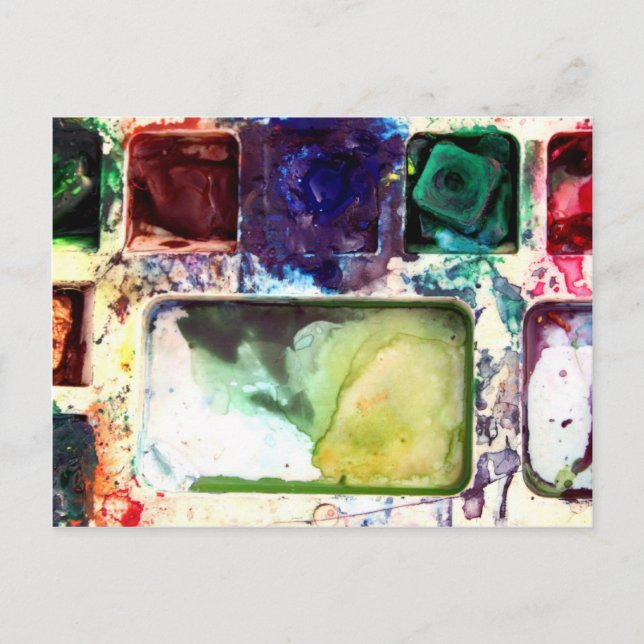 PALETTE COLORS Postcard (Front)