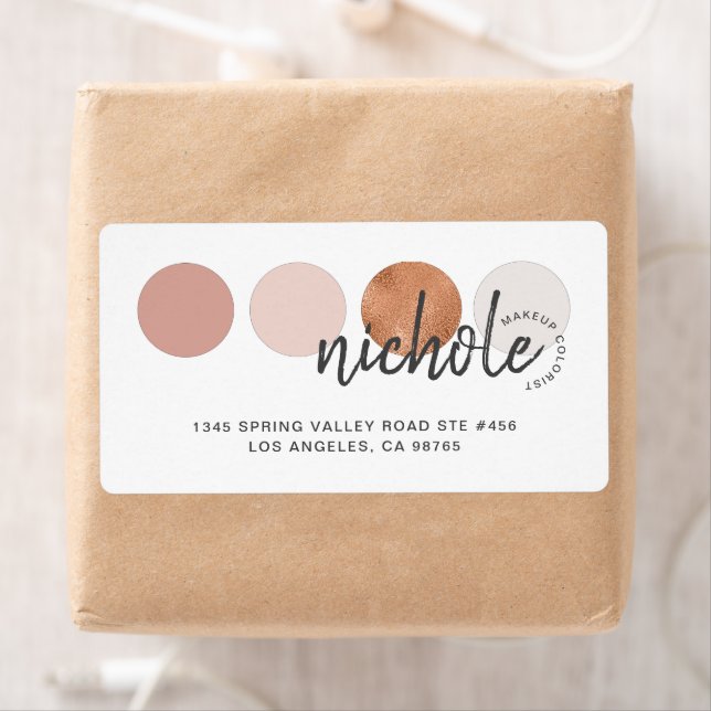 Palette de couleurs de calligraphie moderne Artist (En situation)