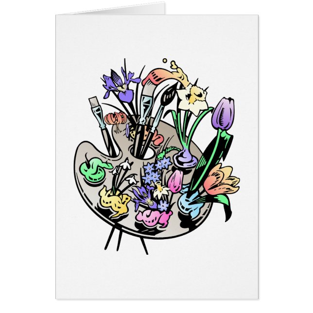 Palette FLowers et Artist (Devant)