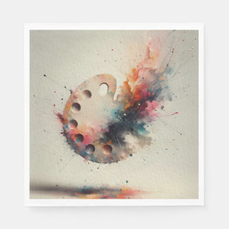 Palette of Creation Paper Napkin