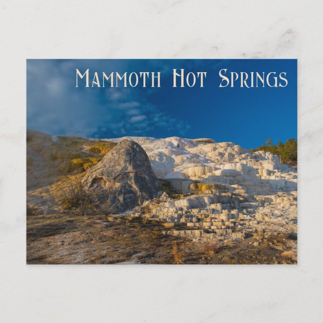 Palette Spring Yellowstone National Park Postcard (Front)