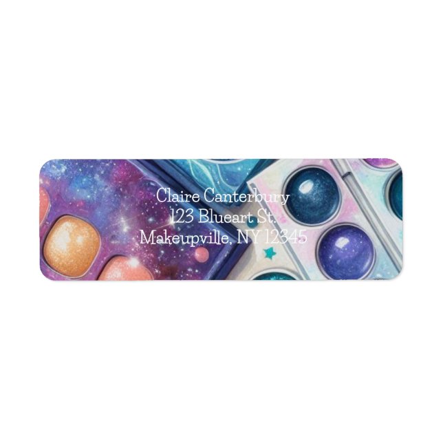 Palettes de maquillage de parties scintillant et d (Devant)